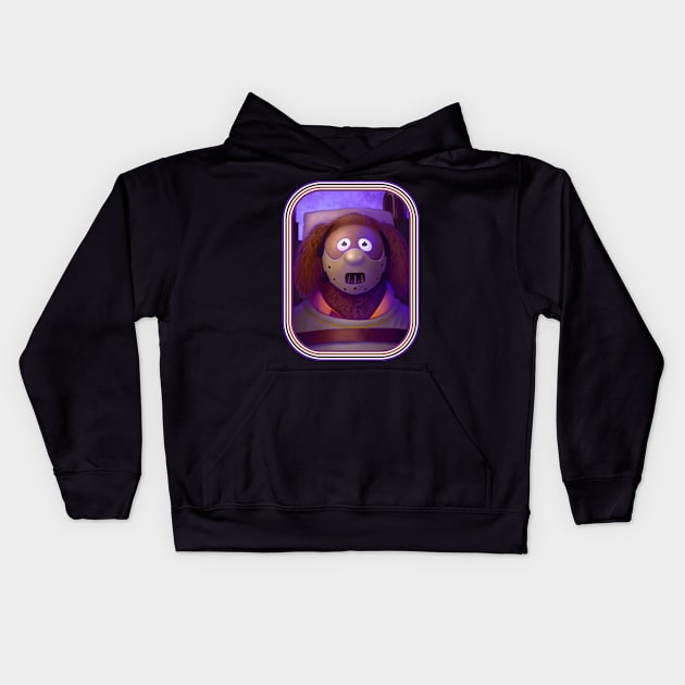 Rowlf - retro Kids Hoodie by GrimbyBECK